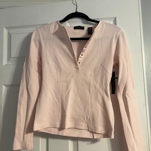 👚Context long sleeve top NWT